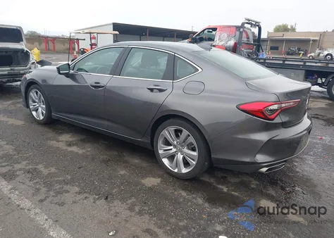 2022 Acura Tlx Technology Package z USA, uszkodzony, nr VIN 19UUB5F48NA005498